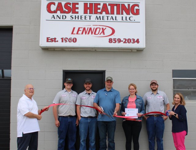 Staff At Ribbon cutting